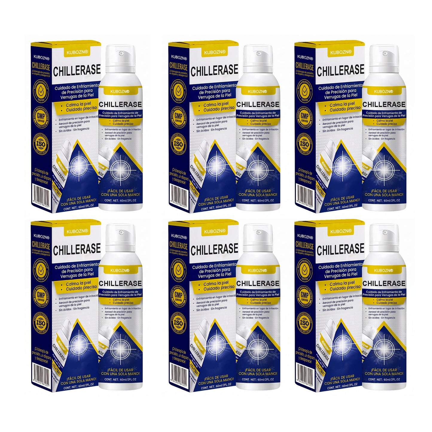 🇸 KUBOZN®ChillErase Spray de Renovación contra Protuberancias