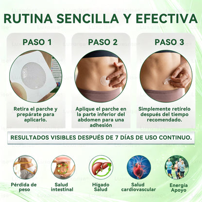 𝑳𝒖𝒙𝒂𝒓𝒊𝒔𝒆®  🌵 Moringa & Berberina 10 en 1 Parche Avanzado de Microagujas Nano (Uso diario, cambios visibles en 7 días) 👩‍⚕️ Obesidad, Diabetes, Apnea del Sueño y Problemas Articulares