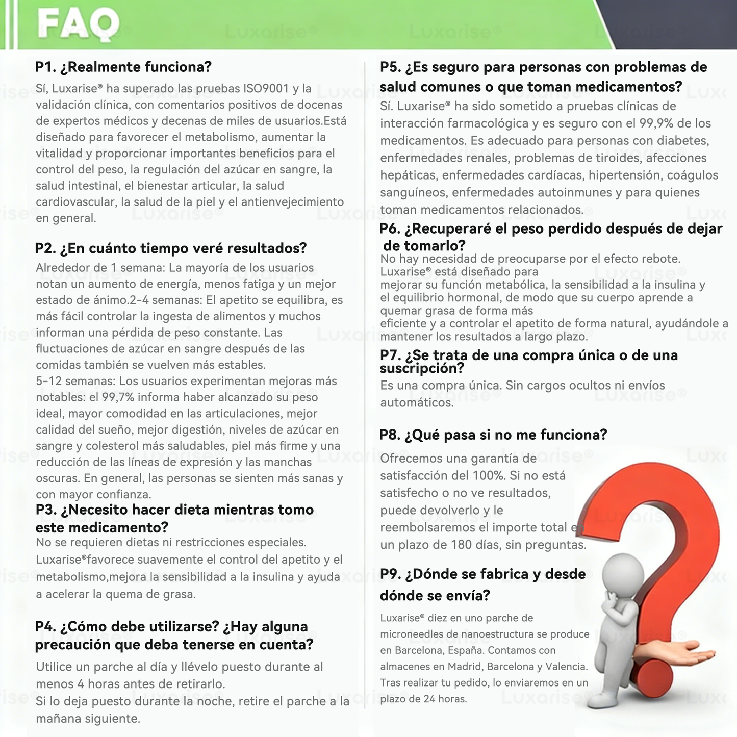 𝑳𝒖𝒙𝒂𝒓𝒊𝒔𝒆®  🌵 Moringa & Berberina 10 en 1 Parche Avanzado de Microagujas Nano (Uso diario, cambios visibles en 7 días) 👩‍⚕️ Obesidad, Diabetes, Apnea del Sueño y Problemas Articulares