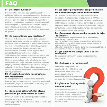 𝑳𝒖𝒙𝒂𝒓𝒊𝒔𝒆®  🌵 Moringa & Berberina 10 en 1 Parche Avanzado de Microagujas Nano (Uso diario, cambios visibles en 7 días) 👩‍⚕️ Obesidad, Diabetes, Apnea del Sueño y Problemas Articulares